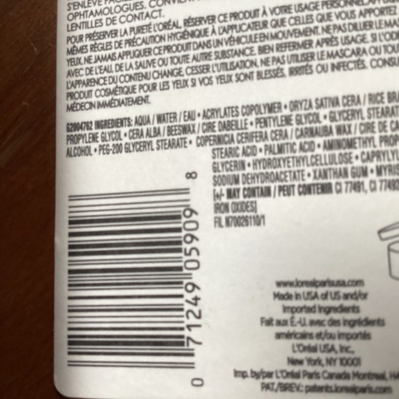 Loreal Paris Voluminous Original/Curved Mascara Bundle - Picture 7 of 10